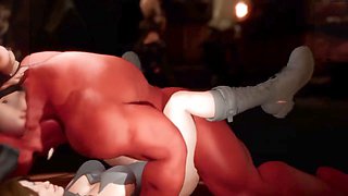Big boobs, huge dick, monster cock
