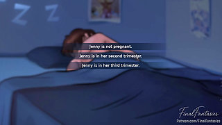 Lewd Game Featuring Jenny Sexiest Character Riding HUGE Cock