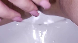 Close-up Pee Compilation! Showing Dirty Pads! POV!