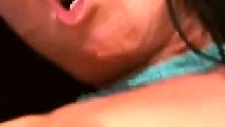 Uniforms Cougars Scene 2: Brunette with a Big Ass in Lingerie Enjoys Having Rough Sex with Her Boyfriend