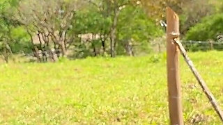 Sexy MILF Desperate for Money Gets Boned by Farmer - POV