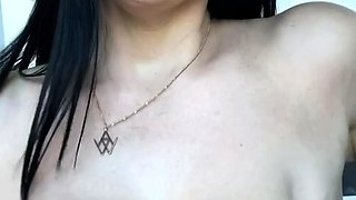 Beautiful brunette with big boobs jerk off instrucions
