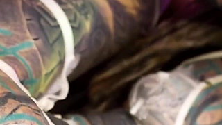 Extreme Dap & Massive Squirt Threesome with Deepthroat