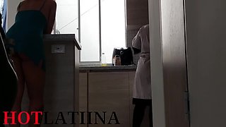 I banged my neighbor in the kitchen - Medellin Colombia