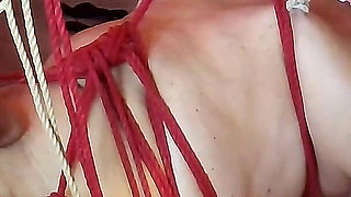 Mistress Acanthus and Slave Sissy Shibari