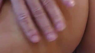 Big Butt Ass Spreading & Close up Bum Winking in Cute Dress After Flashing Tits & Pussy