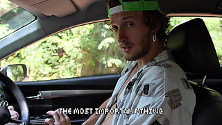 Bolt Driver Makes a First Tape with Red Head Cutie