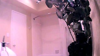 Peeping at my busty 21yo stepdaughter