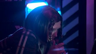 Horny Teen Blowjob For Stepdad's Best Friend - Sneaky Cumshot Facial