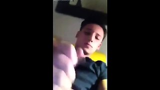 Cumming Hard After School - Twink Amateur Masturbates