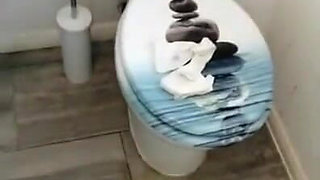 Pee on toilet seat compilation