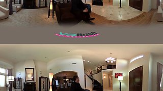 VRHUSH Big tits MILF Nikki Benz pussy hammered by Danny