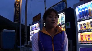 Japanese teen fingered and blowjobs