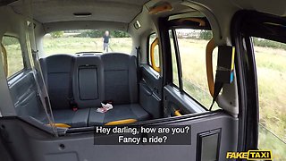 Honour May's Wild Posh Passion in Taxi