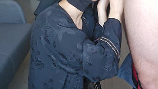 Cumshot on My Niqab Mia Niqab