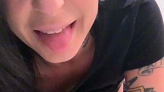 Joanna Angel Sneaky Anal Masturbating in the Salon Bathroom