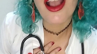 Need Some Care? the Nurse Will Take Great Care of You! Come with Me, Sweetheart!