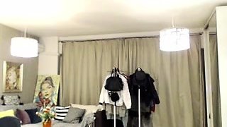 Cute blonde amateur webcam teen masturbating