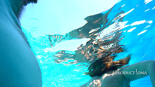 Underwater Anal Ass Lick Cum Swallow and Golden Shower