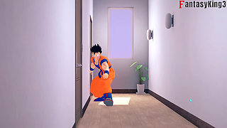 Gohan Hears Goku Having Sex with Bulma but. - Dragon Ball Zex Series