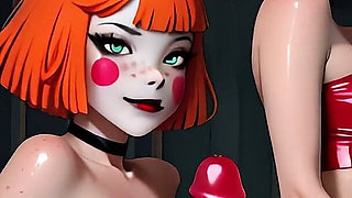 Dee Dee Identical Clown Twins Batman Threesome FFM
