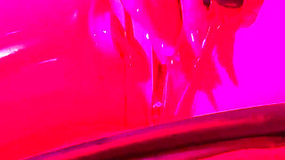 Rubber & Ava Fetishart Give Perv a Latex Footjob Part 2