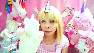 Curly Blonde Teen Records Solo Dildo Masturbation More at