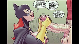 Batgirl has a crush on Robin