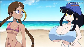 Car Toon - The Nude Beach - Knsfw (part 1) - Hagen Toons