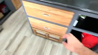 Tiny Teen Step Daughter Discipline POV - Renee Rose Petite Blowjob & Creampie