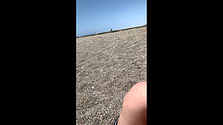 Public Beach Sex with Young Girl - Risky Outdoor Fuck