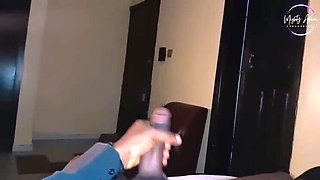 Amateur Teen Moaning Loud - Solo Hotel Masturbation with Mighty Adrian