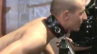 Big cock humiliating in kneeling