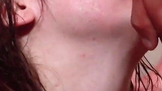 British Student Gets Covered In Cum At Her Blowbang