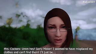 White MILF's 3D Hentai BBC Passion Ignites Wild Anal Heat