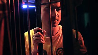 young babe sucking and licking old dick