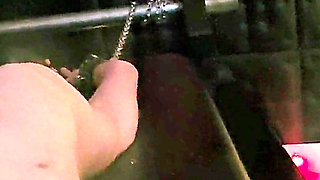 Stina Stone Femdom Smoking Human Ashtray Spitting Tease Denial in Leather Gloves