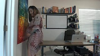 Kelly Payne - Exploring Pregnant Teachers Pussy