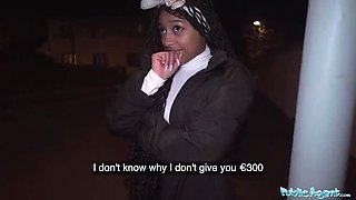 Public Agent Fucks Big Brazilian Tits and Ass Hard - POV HD