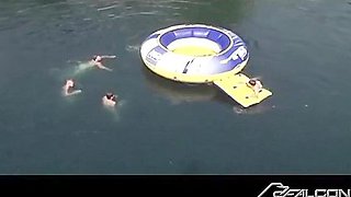 Ridge Michaels, Wade Wilder And Nick Cross In Sultry Sips From Sprites Surfaces