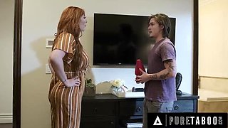 Angry MILF Lauren Phillips Catches Pervert Stepson Snooping Where He Shouldn't Be