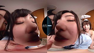 Angels and Demons part3: Cowgirl, Stripchat  Japanese VR Porn