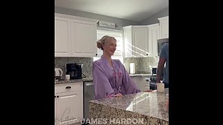 Blonde Hotwife Cheats On Husband With BBC Creampie - James Hardon & ModernGomorrah