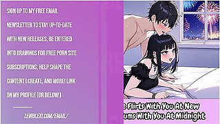 Goth Hottie Flirts With You At New Years Eve Party And Cums With You At Midnight [audio]