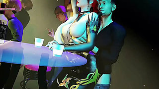 Hot 3D Hentai Anime - Asian Goddess Fucks Hard in HD