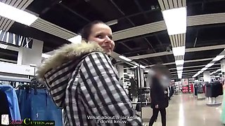 MALLCUTIES - Cute Deni getting pounded from behind