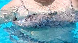 Summer Has Arrived! Time for the First Visit to the Pool Sexy Big Nurse Vicki Style!