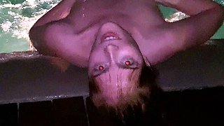 Amateur teen outdoor blowjob