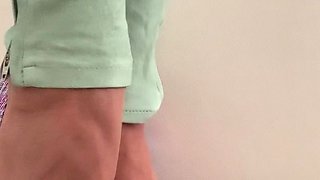Close up amateur masturbating solo