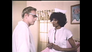 Beautiful Horny Vintage MILF Nurse Sucks Doctor's Big Cock in a 69